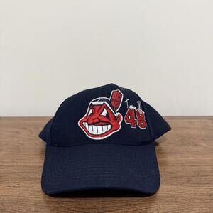 Vintage Cleveland Indians MLB Snapback Hat Men’s